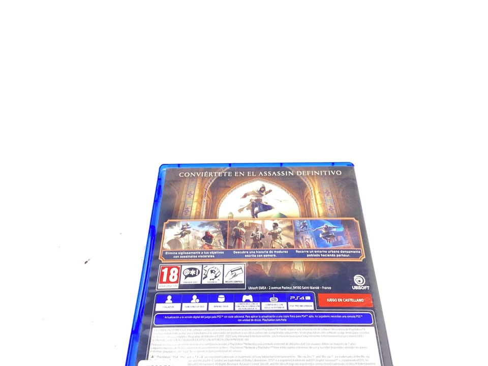 JUEGO PS4 ASSASSINS CREED MIRAGE PS4 20372392, foto 2 de 4
