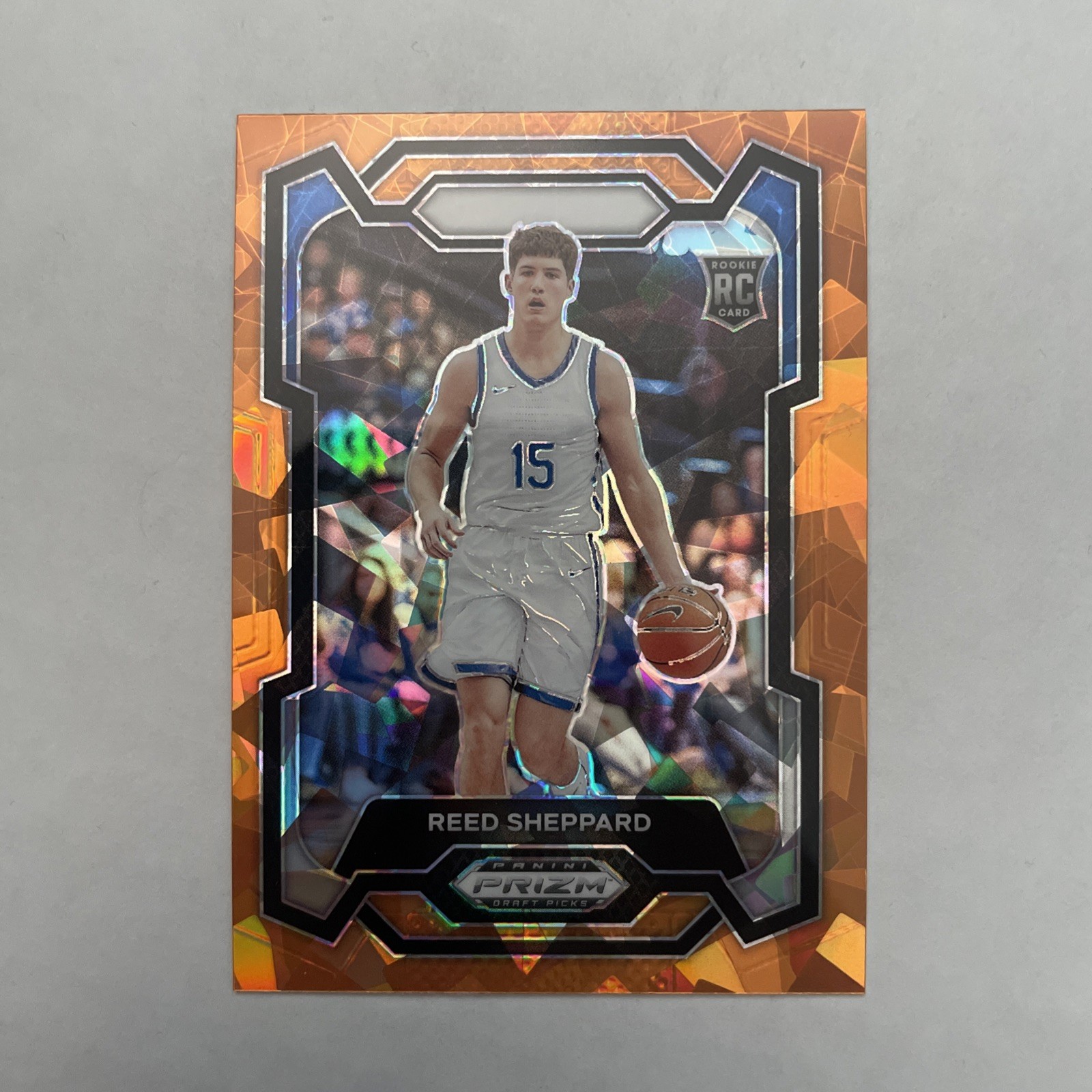 2024 Panini Prizm Draft Picks - Reed Sheppard #21 Orange Ice Prizm (RC)