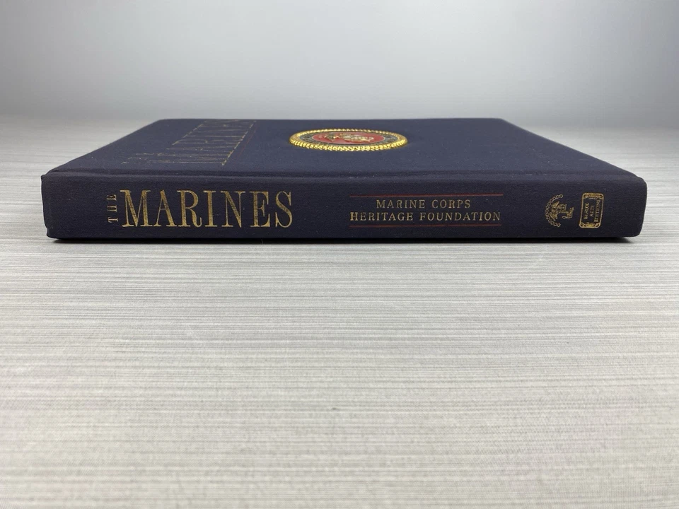 THE MARINES Marine Corps Heritage Foundation ILLUSTRATED BOOK 1998 LARGE - Image 2 of 4