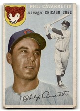 1954 Topps #55 Phil Cavarretta