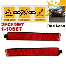 LH RH Rear Bumper Reflector Housing For 2007-15 GMC Acadia/Saturn Outlook 2-20x