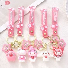 Cartoon Animal Sanrio Keyring Purse Charm Cute Key Ring Chain Keychain gift