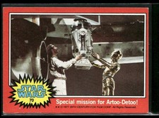 ⭐ 1977 Topps Star Wars Series 2 R2D2 Special mission for R2-D2 #70 VG