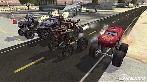 Cars: Mater-National Championship (Sony PlayStation 2, 2007)