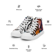 Men s Toon high top canvas shoes