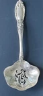 TOWLE ''KING RICHARD'' 925 STERLING SILVER BON-BON SPOON WITH PIERCED BOWL