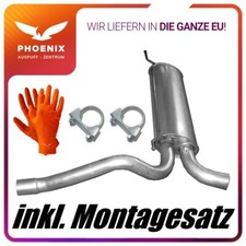 für Skoda Octavia III 1.6 TDI 12-20 Limousine+Kombi Mittelschalldämpfer Auspuff