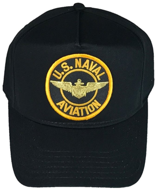 USN NAVAL AVIATION HAT CAP AVIATOR PILOT INSIGNIA WING NAP NAVY USMC USCG