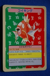 Pokemon Topsun Blue Back No Number 1st Ed Magikarp Ebay