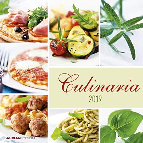 9783840791215 Calendario da muro „Culinaria“ 2019 30x30 cm - Alpha Edition