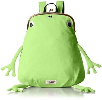 gym master Frog Frame Clutch Type Mini Backpack Light Green New From Japan