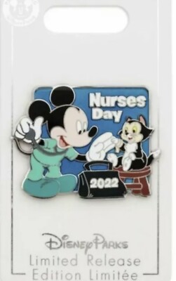 New Disney Nurses Day 2022 Mickey Mouse/ Figaro Limited Release