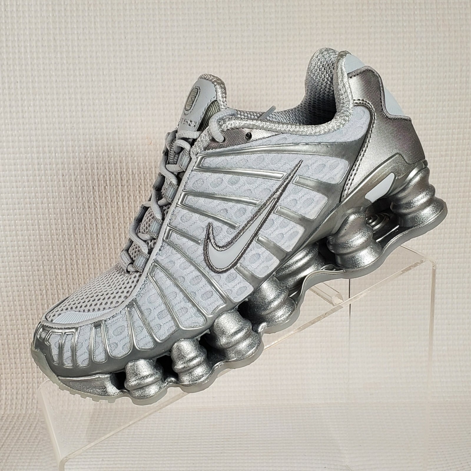 nike shox tl pure platinum chrome