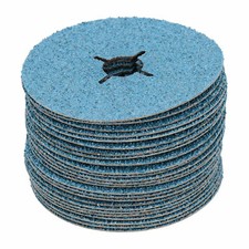 115mm Zirconium Fibre Discs 24-36 Grit Sanding Discs for 4-1/2" Backing Pad