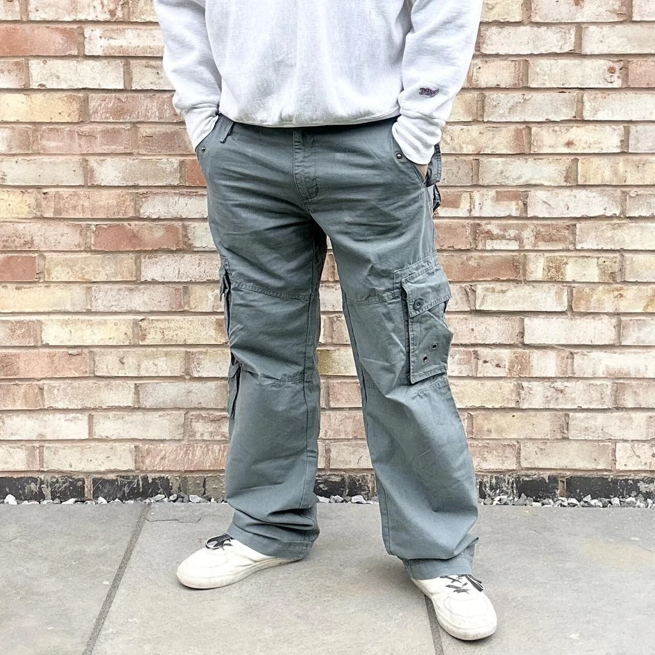 FILA Khaki Cargo Pants Waist Size 34" Mens Camo Trousers Festival Sports Bottoms
Opens in a new wind
