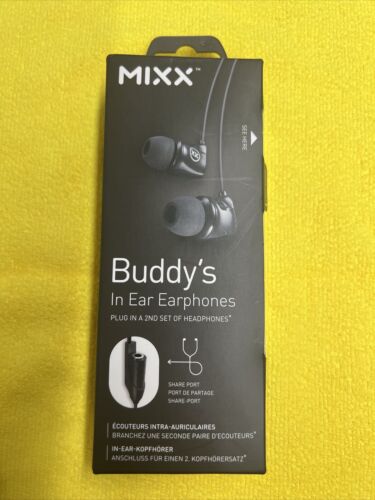 MIXX AUDIO | MIXX BUDDY'S Stereo In-Ear Earphones With Built-In Splitter - Wired - Picture 1 of 5
