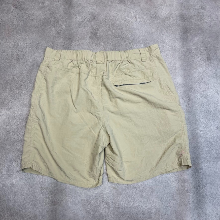 Patagonia Hiking Shorts Mens 90s Vintage Lightweight Bottoms, Beige, Large image 2