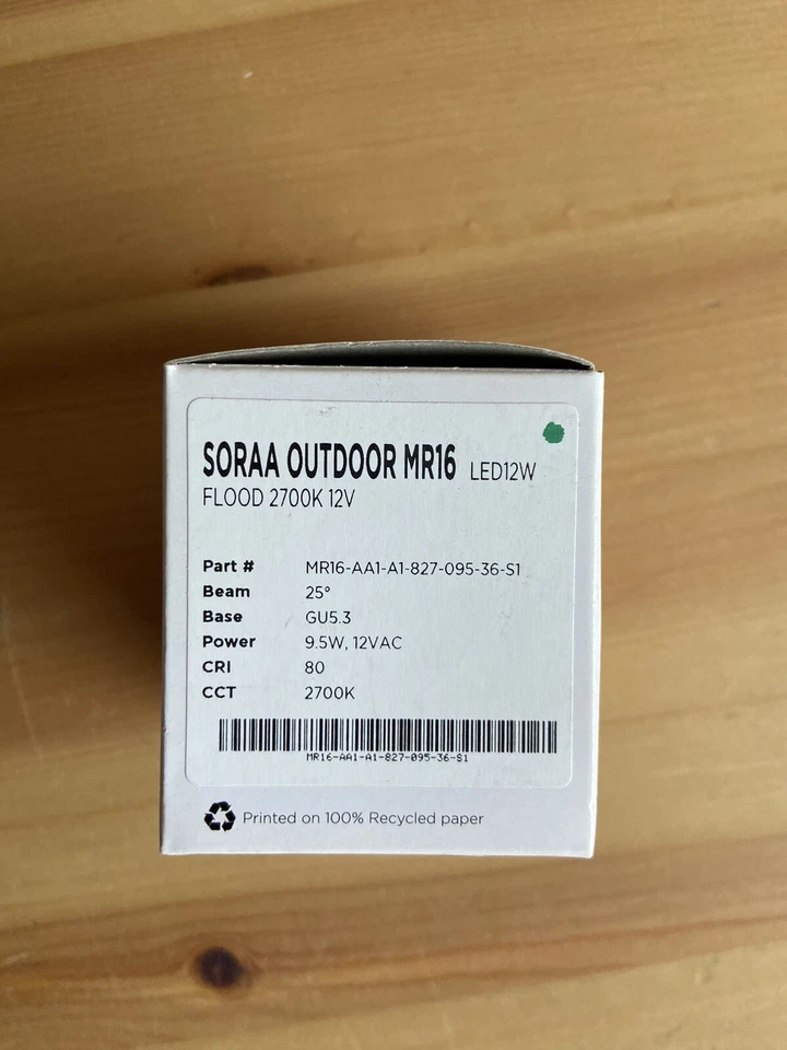 LED - SORAA VIVID MR16-AA1-A1-827-095-36-51 2700 K FLOOD Lamp Light Bulb - Image 2 of 4