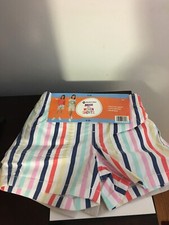BRAND NEW GIRL'S SIZE 6-6X MEMBER'S MARK 2 PACK WOVEN SHORTS