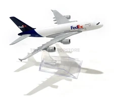 FedEx airplane model toy diecast Airbus A380 Cargo plane