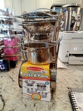 Melissa  Doug Let's Play House Stainless Steel Pots and Pans Play Set