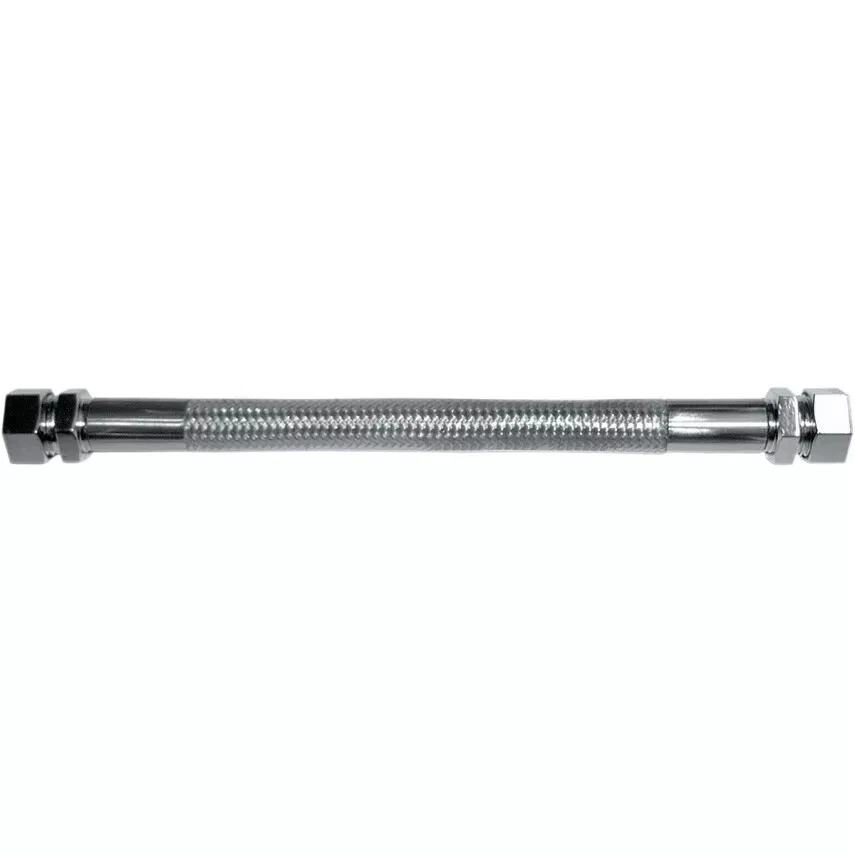 Drag 0706-0003 tanque de combustível de aço inoxidável gasolina linha cruzada Harley Dyna 1993-04 - Imagem 4 de 4