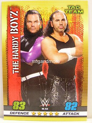 Slam Attax - #310 The Hardy Boyz - 10th Edition