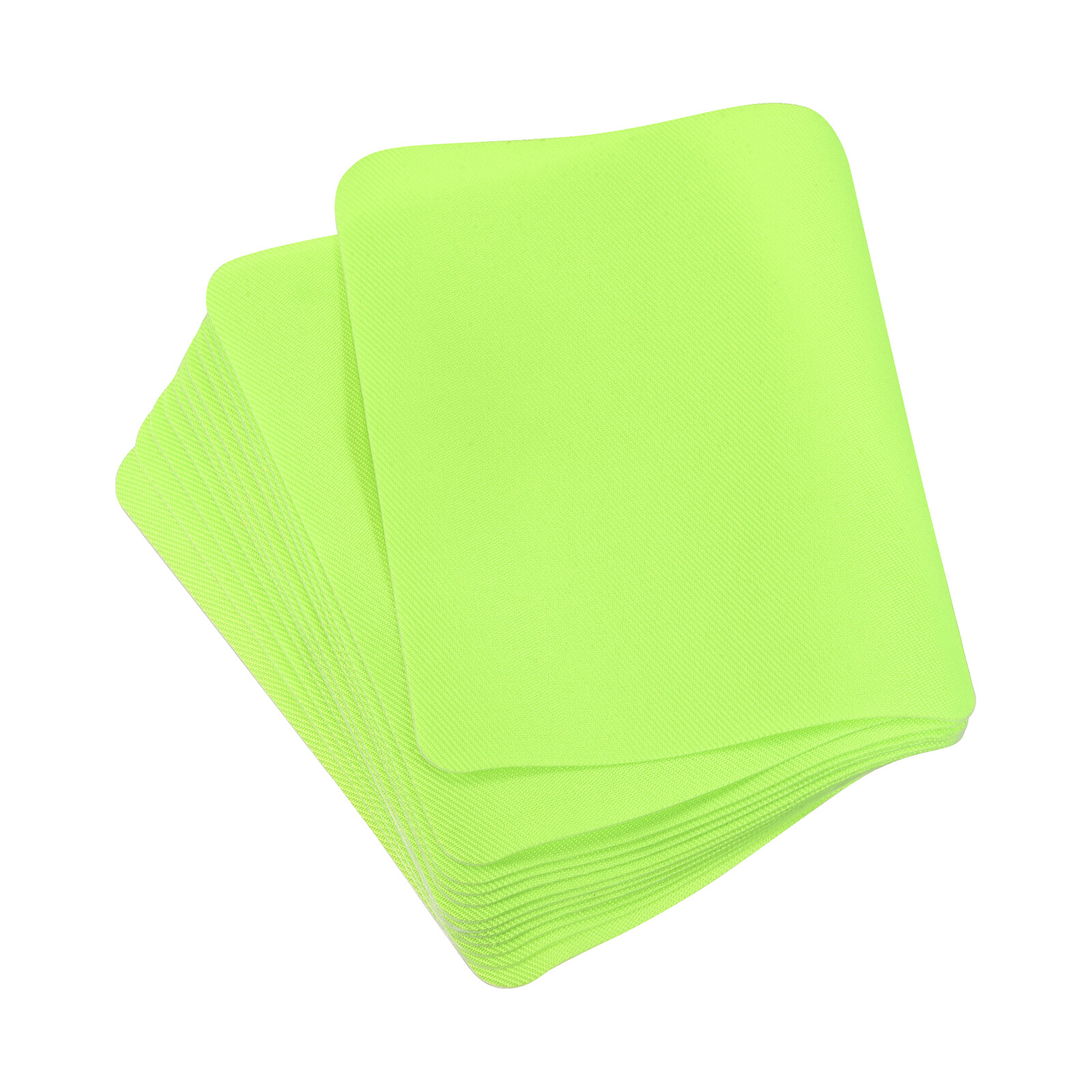 Fabric Sticker Ironing Patch Fluorescent Green 4.9