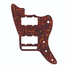 Parts For US 2024 Fender Jazzmaster player II Guitar Pickguard, Red Tortoise