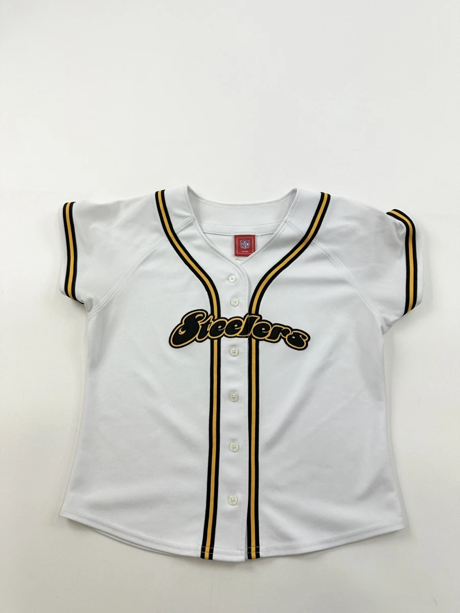 white button up jersey