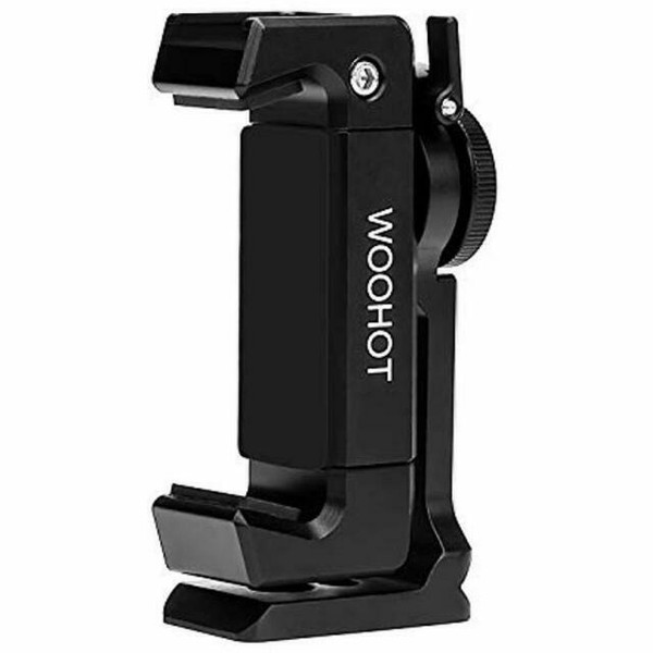 Metal Phone Tripod Mount With Cold Shoe Woohoto 360 Metal Phone Tripod Mount With Cold Shoe Woohoto 360