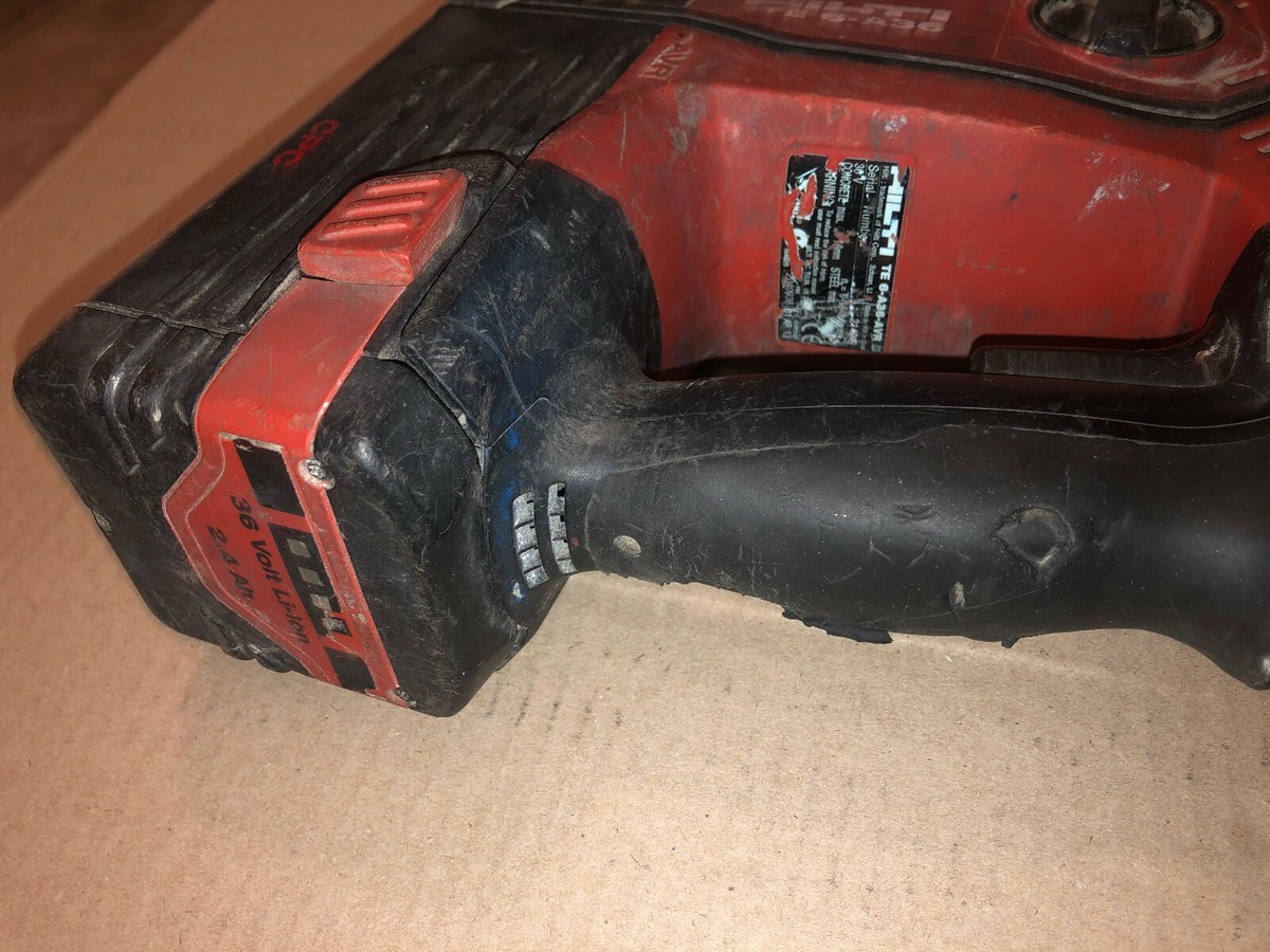 Hilti TE 6-A36 Avr Hammer Drill with Battery (No Charger) | eBay Hilti TE 6-A36 Avr Hammer Drill with Battery (No Charger) | eBay
