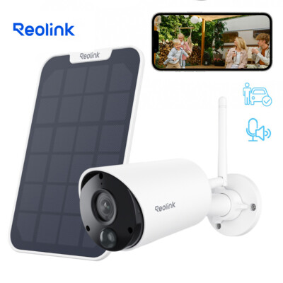 Reolink Wireless 5MP CCTV WIFI Security Camera Rechargeable