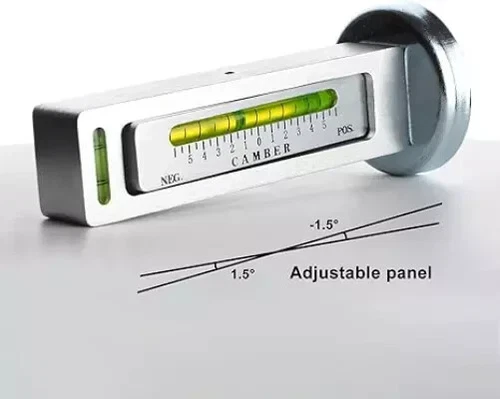 New Adjustable Magnetic Gauge Tool Camber Castor Strut Wheel Alignment Truck Car - Picture 5 of 8
