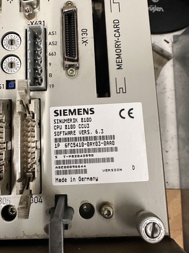 Siemens SINUMERIK 810DE MODULE 6FC5410-0AY03-0AA0 used 1 Year Warranty - Bild 1 von 2