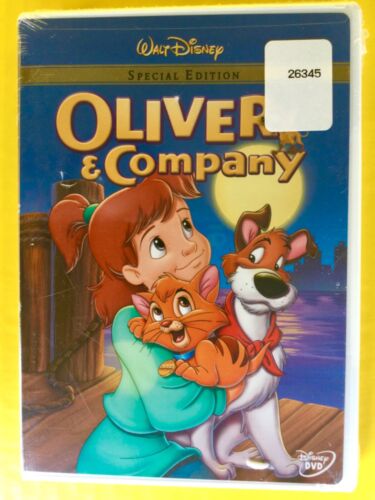 WALT DISNEY Oliver and Company (Special Edition) DVD Animated Classic SEALED