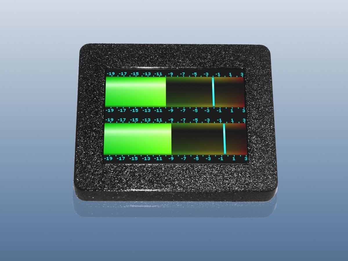 Visual Audio Meter EVOR04-slim Color LCD Audio Analyzer - VU Meter ...