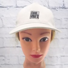 COOL VIBES YOUTH'S Cap Hat Unisex Embroidered Snapback Adjustable BEIGE