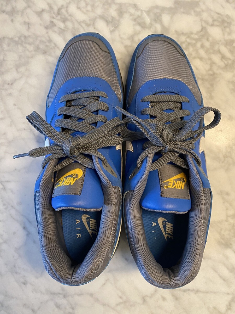 Nike Air Shoes MS78 LE Mens Size 12.5 Signal Blue Cool Gray  display picture 3