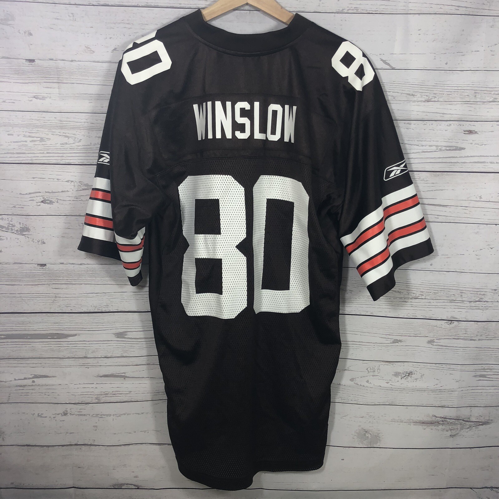 Reebok Authentic Kellen Winslow Jr Cleveland Browns Stitched Jersey