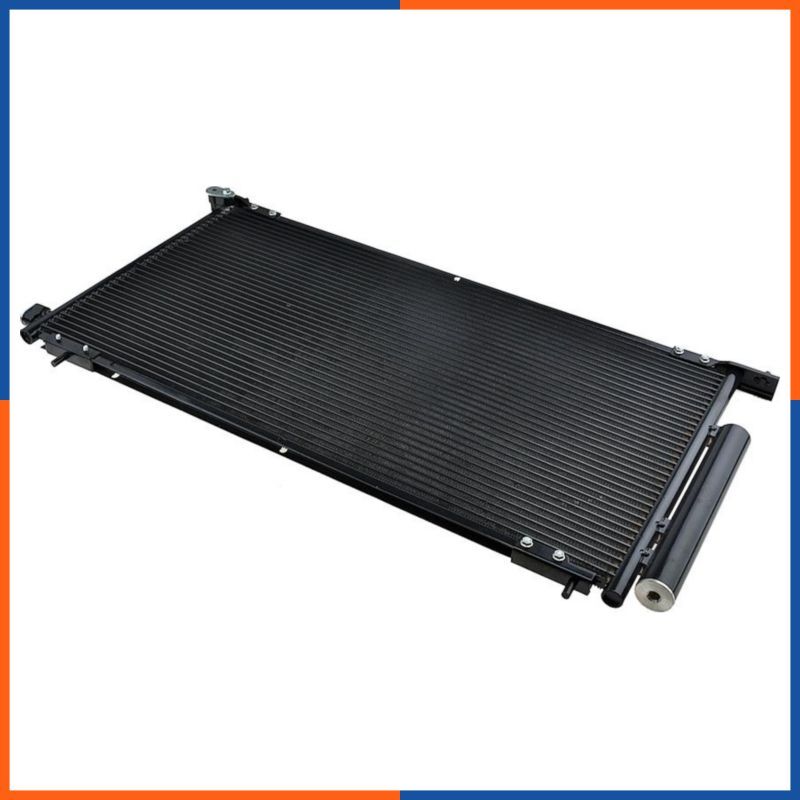 Condenseur de climatisation pour Honda Civic en aluminium argent