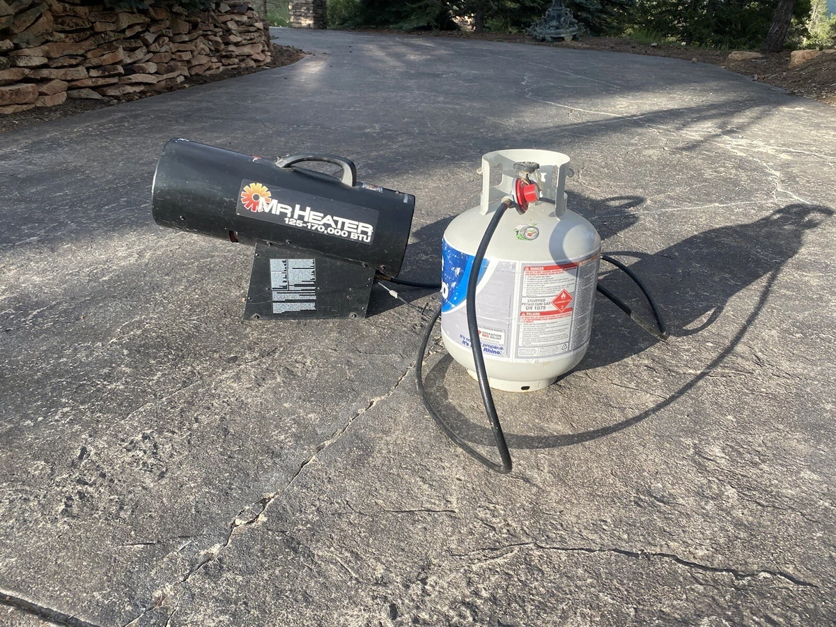 Mr Heater Propane Heater 175,000 BTU With Bottle | eBay