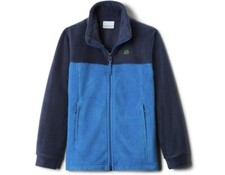Outdoor Sport Youth Boys Steens Mt II Fleece, Bright Indigo/Collegiate Navy L