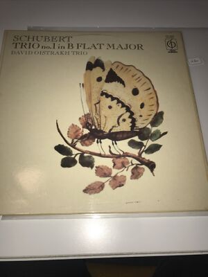 Schubert Trio no.1 in B Flat Major LP David Oistrakh Trio H260