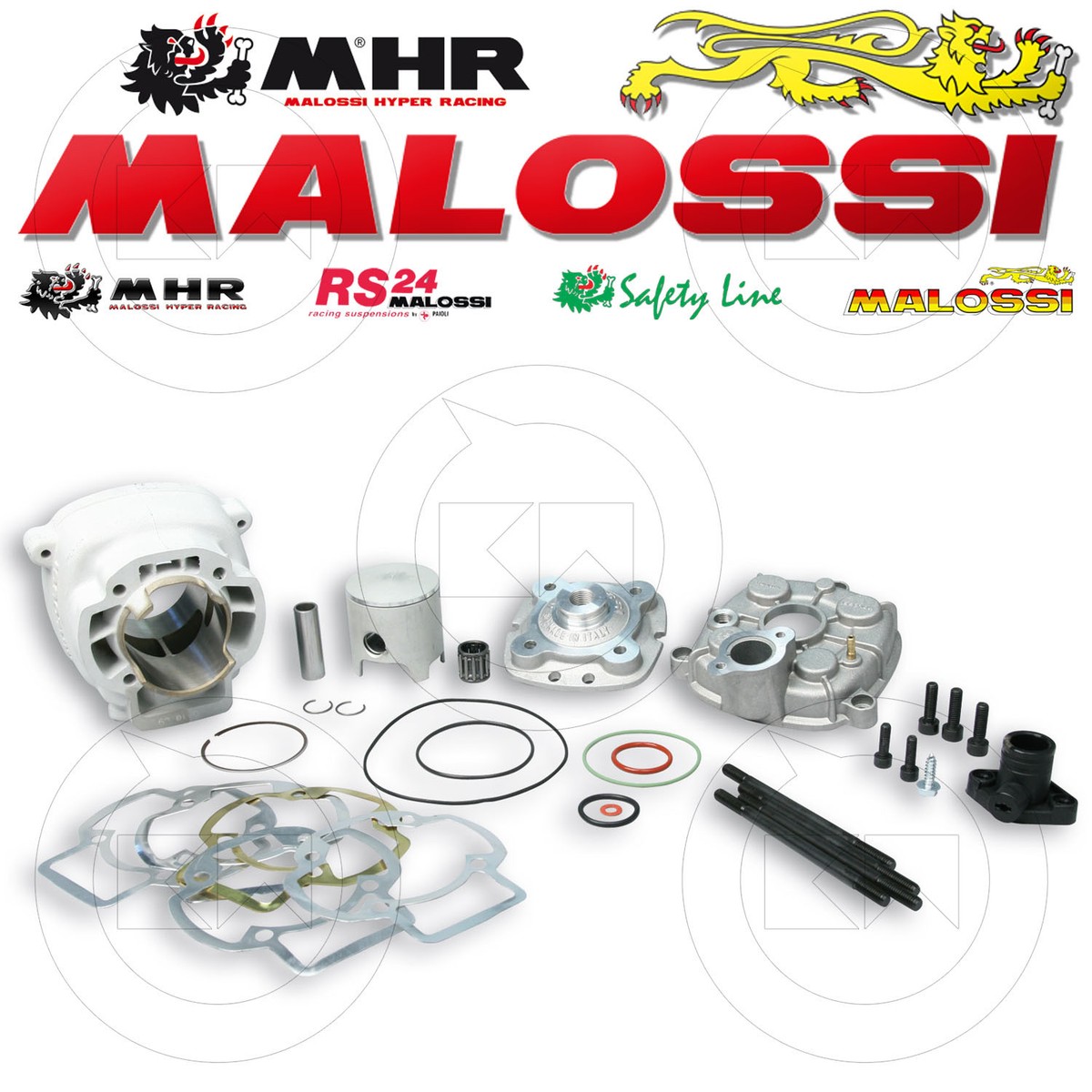 Malossi Mhr Big Bore 77 Cilindro Mhr 7t Minarelli Orizzontale