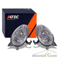 2X Atec Scheinwerfer H4 FÜR Nissan Micra 3 K12 Ab Bj 09.2007