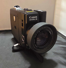 Canon Canosound 514XL-S Super 8 Movie Camera Black Manual Focus w/ Case Mic