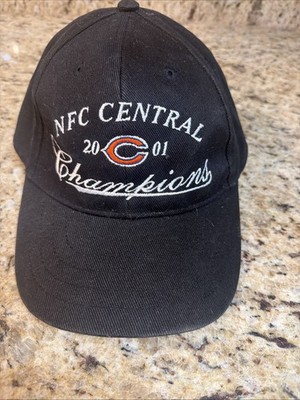2001 NFC Central Champions Chicago Bears Adjustable Hat