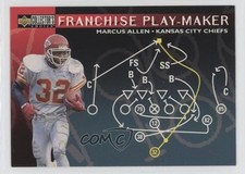 1996 Collector's Choice Update Franchise Play-Maker Marcus Allen #U76 HOF 16wo