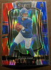New Listing2025 Panini Select - Premier Level Jaxson Dart #193 Red & Blue Shock Prizm (RC)